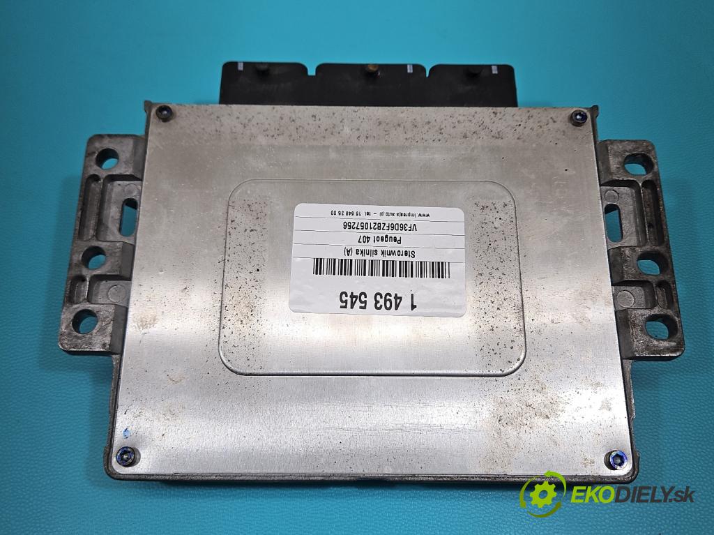 Peugeot 407 1,8.0 16V 116 HP manual 85 kW 1749 cm3 4- riadiaca jednotka motora 9654131380