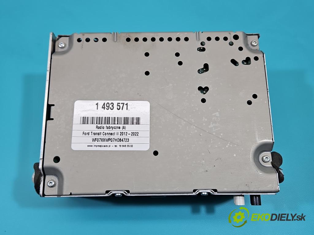 Ford Transit Connect II 2012-2022 1.5 tdci 120 HP manual 88,2 kW 1499 cm3 5- Radio originál F1BT-18C815-LM
