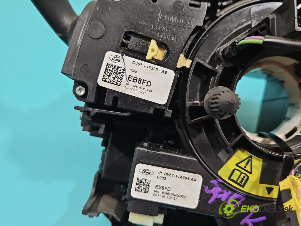 Ford Transit Connect II MK2 2012-2022 1.5 tdci 120 HP manual 88,2 kW 1499 cm3 5- prepínač komplex: DV6T-3F944-AD (Prepínacie páčky pod volantom)