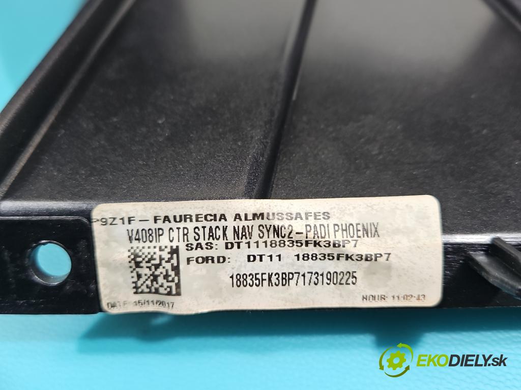 Ford Transit Connect II MK2 2012-2022 1.5 tdci 120 HP manual 88,2 kW 1499 cm3 5- Mřížka: kúrenia stredová DT11-V014L21-ADW (Mriežka kúrenia (fukár))