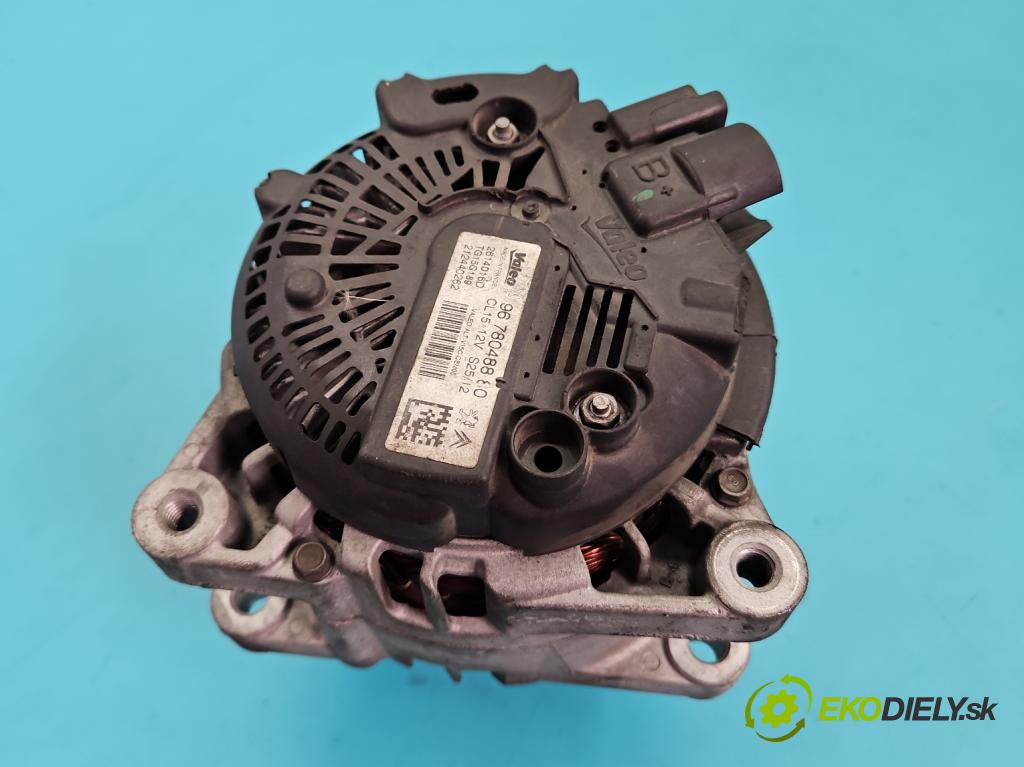 Citroen Berlingo II 2008-2018 1.6 hdi 92 HP manual 68 kW 1560 cm3 5- Alternator 9678048880 (Alternátor)