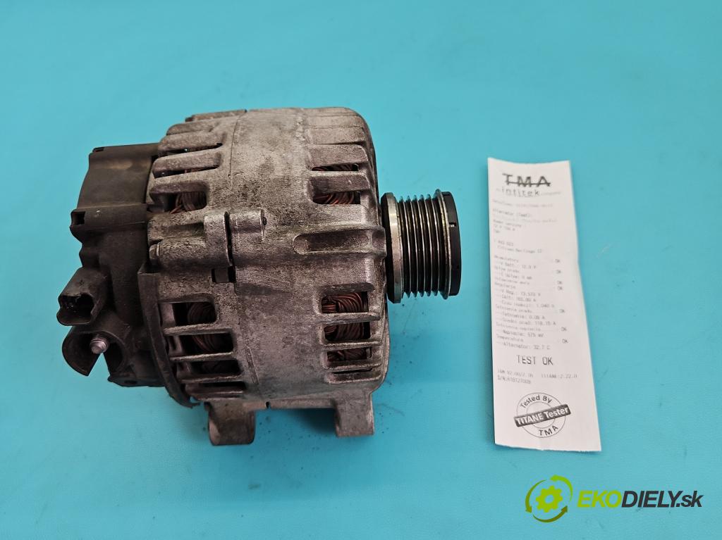 Citroen Berlingo II 2008-2018 1.6 hdi 92 HP manual 68 kW 1560 cm3 5- Alternator 9678048880 (Alternátor)