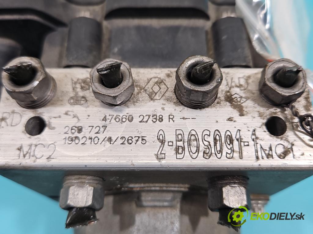 Dacia Duster II 2018-2024 1.6 16V 114 HP manual 84 kW 1598 cm3 5- čerpadlo abs 0265257337 (Pumpa ABS)