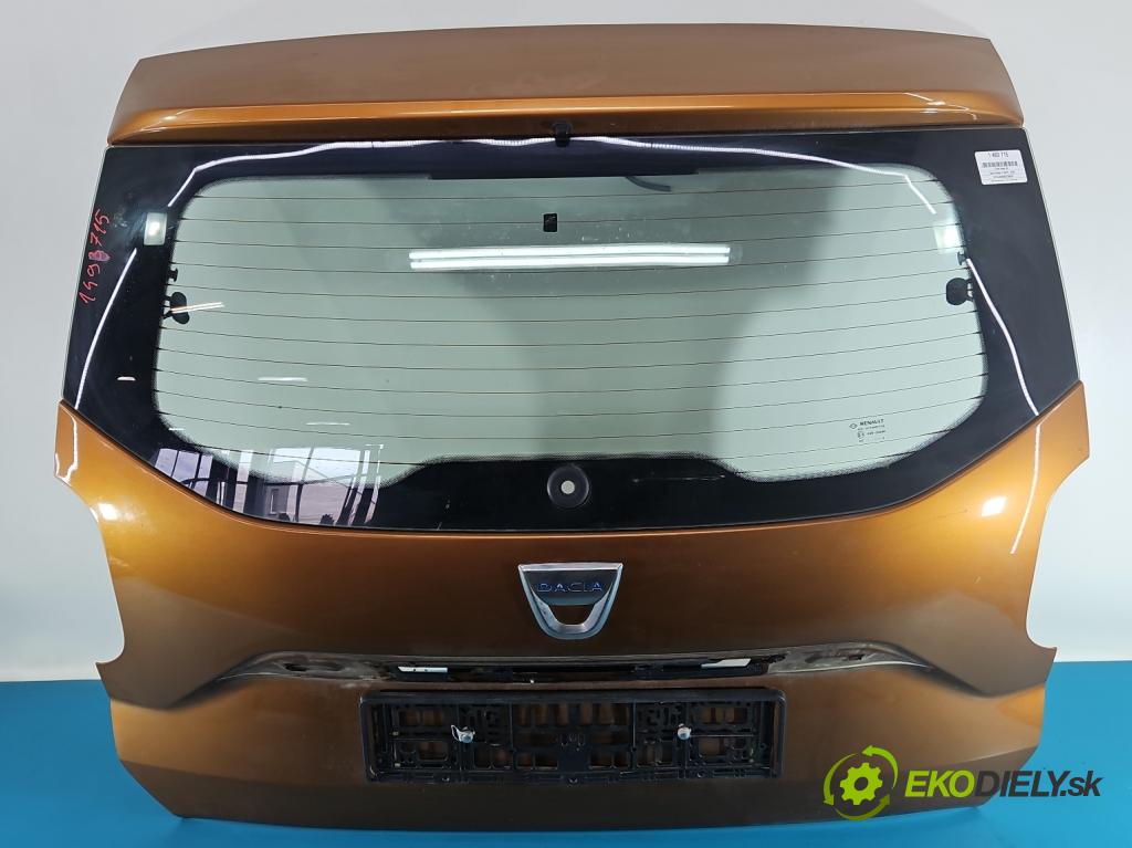 Dacia Duster II 2018-2024 1.6 16V 114 HP manual 84 kW 1598 cm3 5- zadna kufor  (Kapota zadná (kufor))