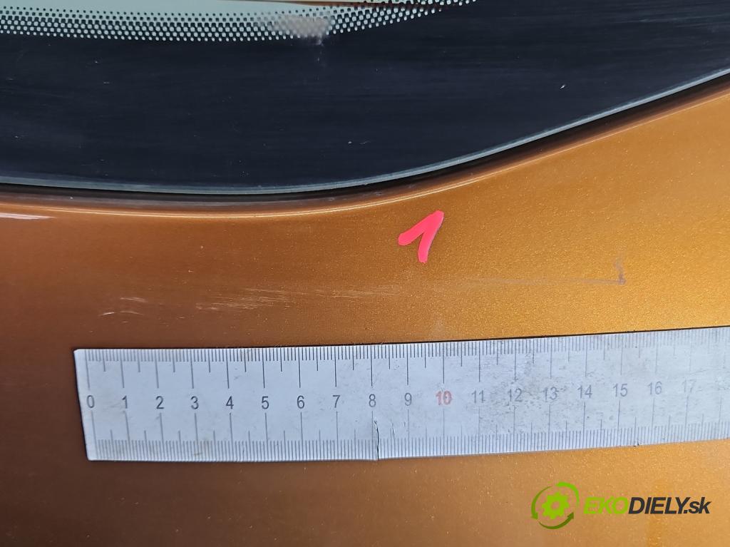 Dacia Duster II 2018-2024 1.6 16V 114 HP manual 84 kW 1598 cm3 5- zadna kufor  (Kapota zadná (kufor))