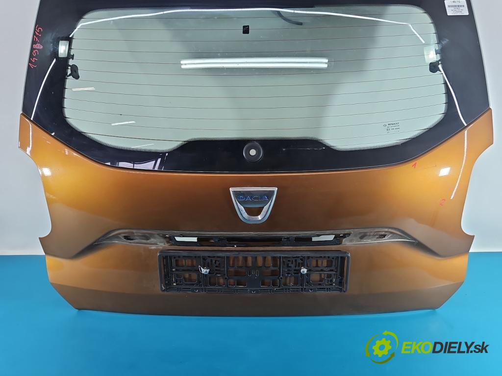 Dacia Duster II 2018-2024 1.6 16V 114 HP manual 84 kW 1598 cm3 5- zadna kufor  (Kapota zadná (kufor))