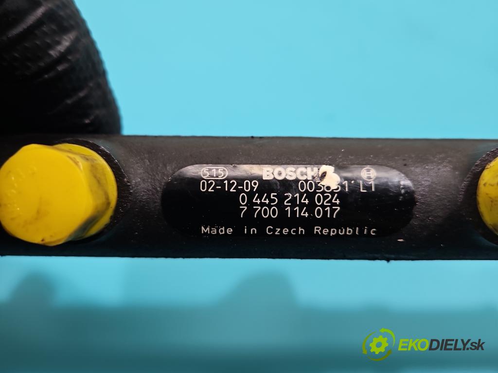 Renault Trafic II 2001-2014 1.9 dci 101 HP manual 74 kW 1870 cm3 5- lišta vstrekovacia 0445214024 (Vstrekovacia lišta)