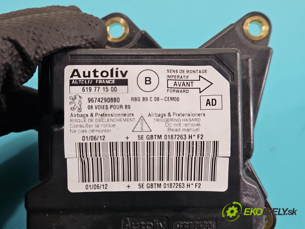 Citroen Berlingo II 2008-2018 1.6 hdi 92 HP manual 68 kW 1560 cm3 5- airbag vzduchové soubor: 96773146ZD