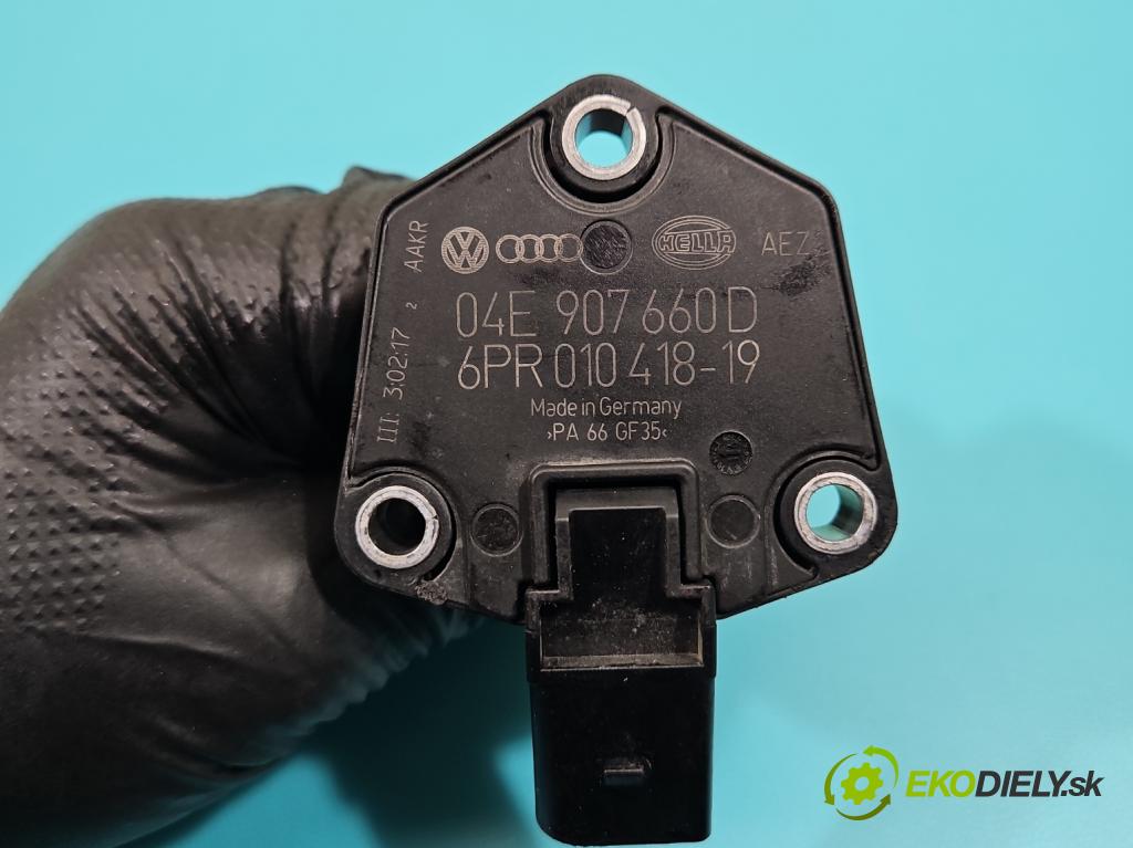 Skoda Fabia III 2014- 2021 1.2 TSI 90 HP manual 66 kW 1197 cm3 5- snímač úroveň: oleja: 04E907660D (Snímač)