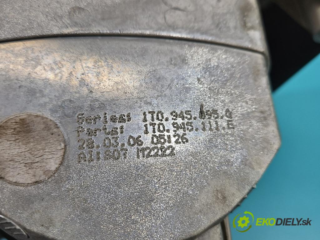 Vw Touran I 2003-2015 1.9 tdi (BLS) 105 hp manual 77 kW 1896 cm3 5- světlo zadní levé 1T0945895G (Klika dveří ostatní)
