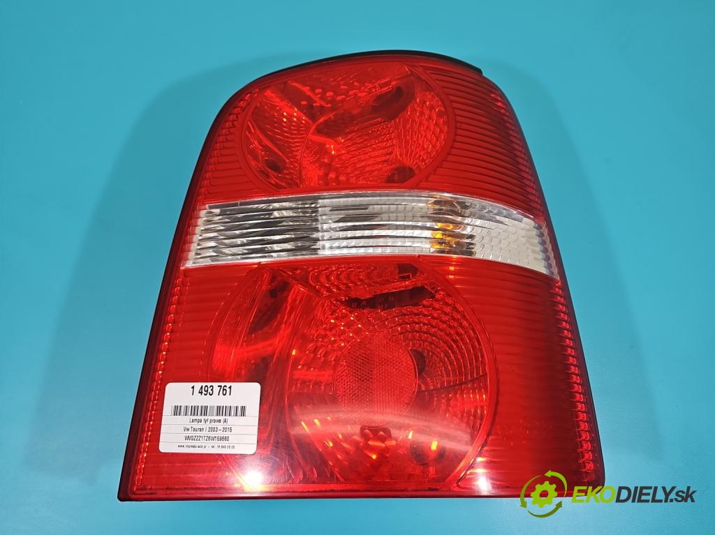 Vw Touran I 2003-2015 1.9 tdi (BLS) 105 hp manual 77 kW 1896 cm3 5- světlo zadní pravé 1T0945096G (Klika dveří ostatní)