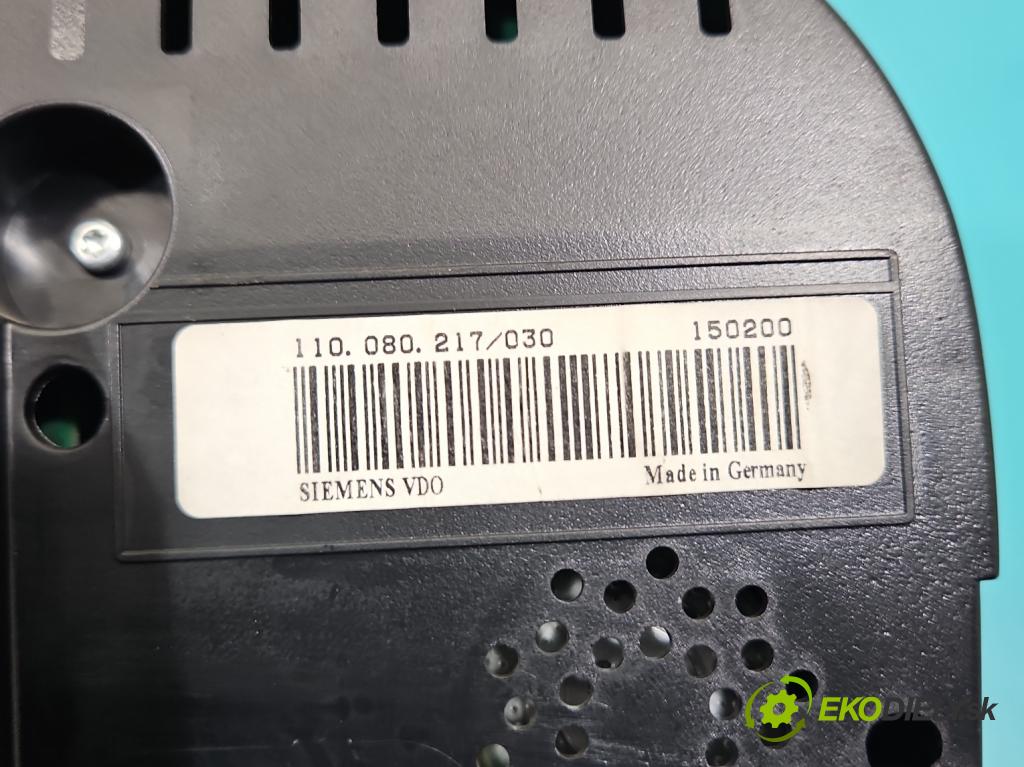 Vw Touran I 2003-2015 1.9 tdi (BLS) 105 HP manual 77 kW 1896 cm3 5- prístrojovka/ budíky 1T0920862F (Prístrojová doska)