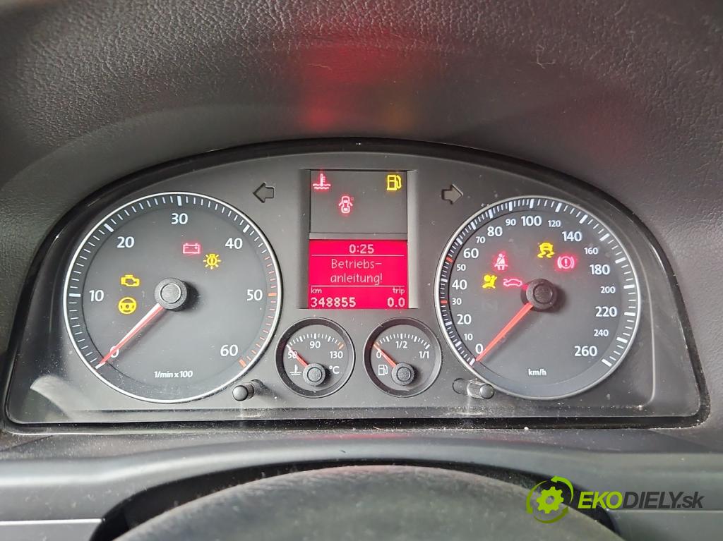 Vw Touran I 2003-2015 1.9 tdi (BLS) 105 HP manual 77 kW 1896 cm3 5- prístrojovka/ budíky 1T0920862F (Prístrojová doska)