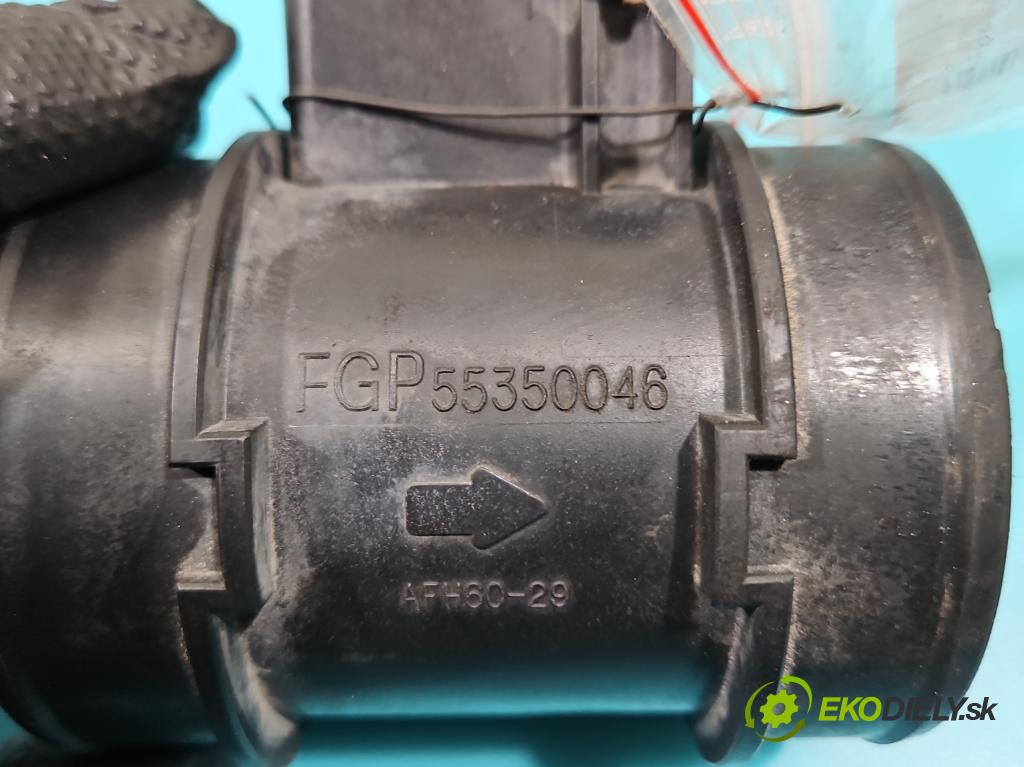 Opel Zafira B 2005-2014 1.9 cdti 120 HP manual 88 kW 1910 cm3 5- průtokoměr: 55350046 (Váha vzduchu)