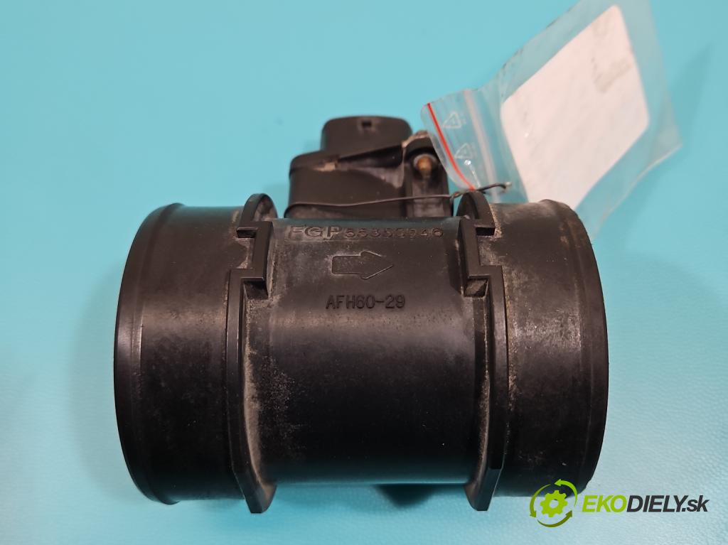 Opel Zafira B 2005-2014 1.9 cdti 120 HP manual 88 kW 1910 cm3 5- průtokoměr: 55350046 (Váha vzduchu)