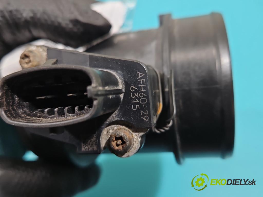 Opel Zafira B 2005-2014 1.9 cdti 120 HP manual 88 kW 1910 cm3 5- průtokoměr: 55350046 (Váha vzduchu)