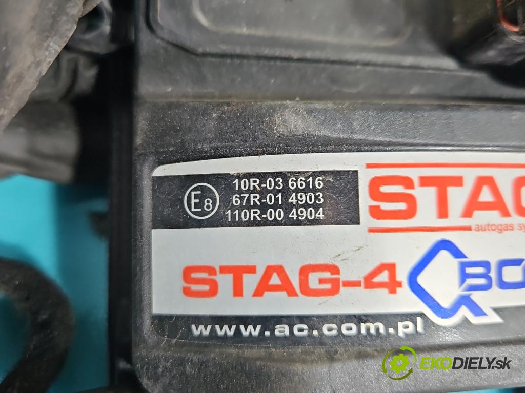 Opel Zafira A 1999-2005 1.8 16V 125 hp manual 92 kW 1796 cm3 5- instalace LPG STAG 4 QBOX BASIC
