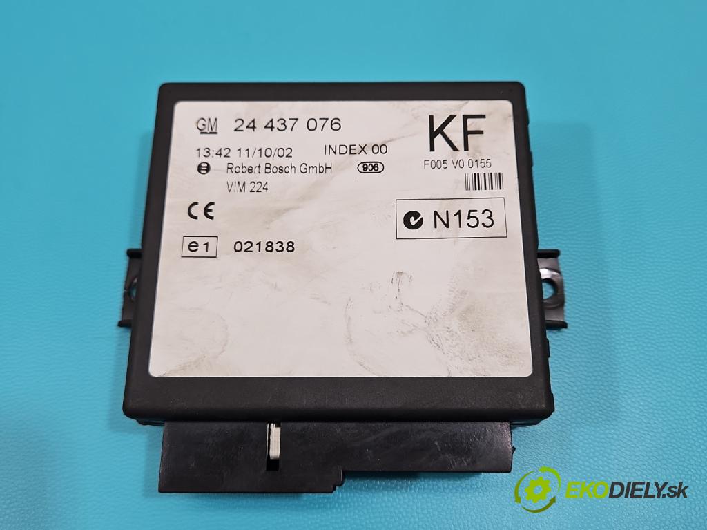 Opel Zafira A 1999-2005 1.8 16V 125 HP manual 92 kW 1796 cm3 5- riadiaca jednotka motora 55351703