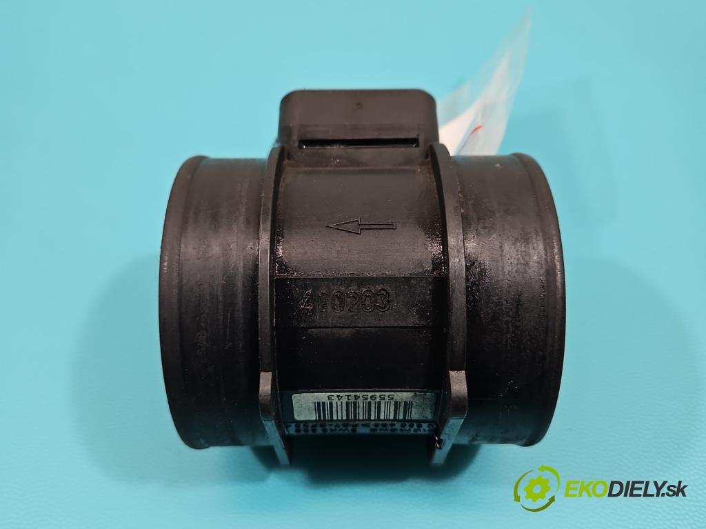 Opel Zafira A 1999-2005 1.8 16V 125 HP manual 92 kW 1796 cm3 5- průtokoměr: 90530463 (Váha vzduchu)