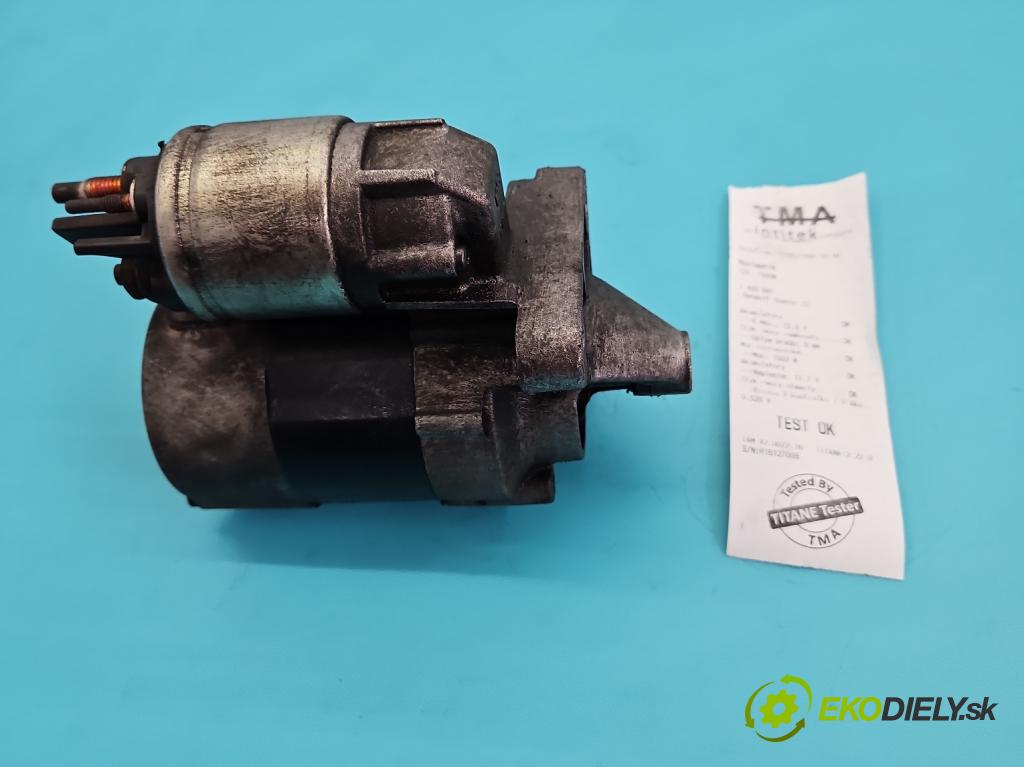 Renault Scenic II 2003-2009 1.6 16V 113 HP manual 83 kW 1598 cm3 5- štartér 8200266777B (Štartér)