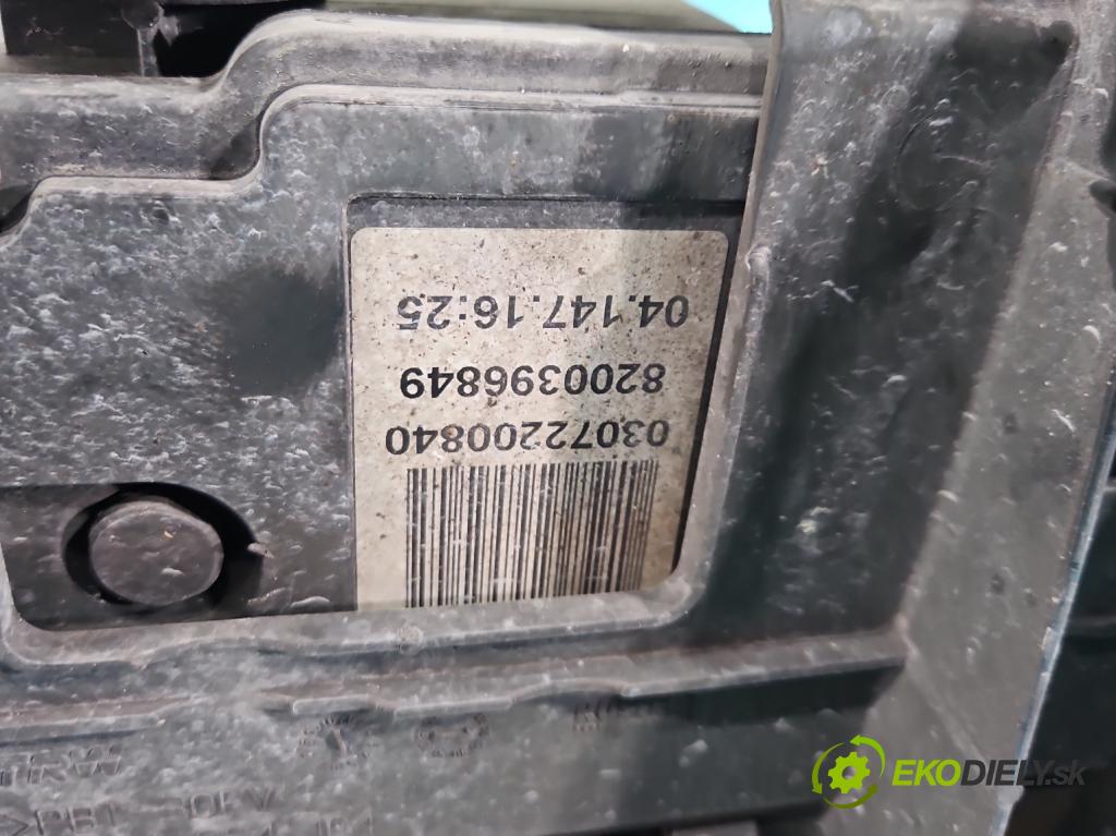 Renault Scenic II 2003-2009 1.6 16V 113 HP manual 83 kW 1598 cm3 5- Brzda manuál: elektrický: 8200396849 (Ručná brzda)