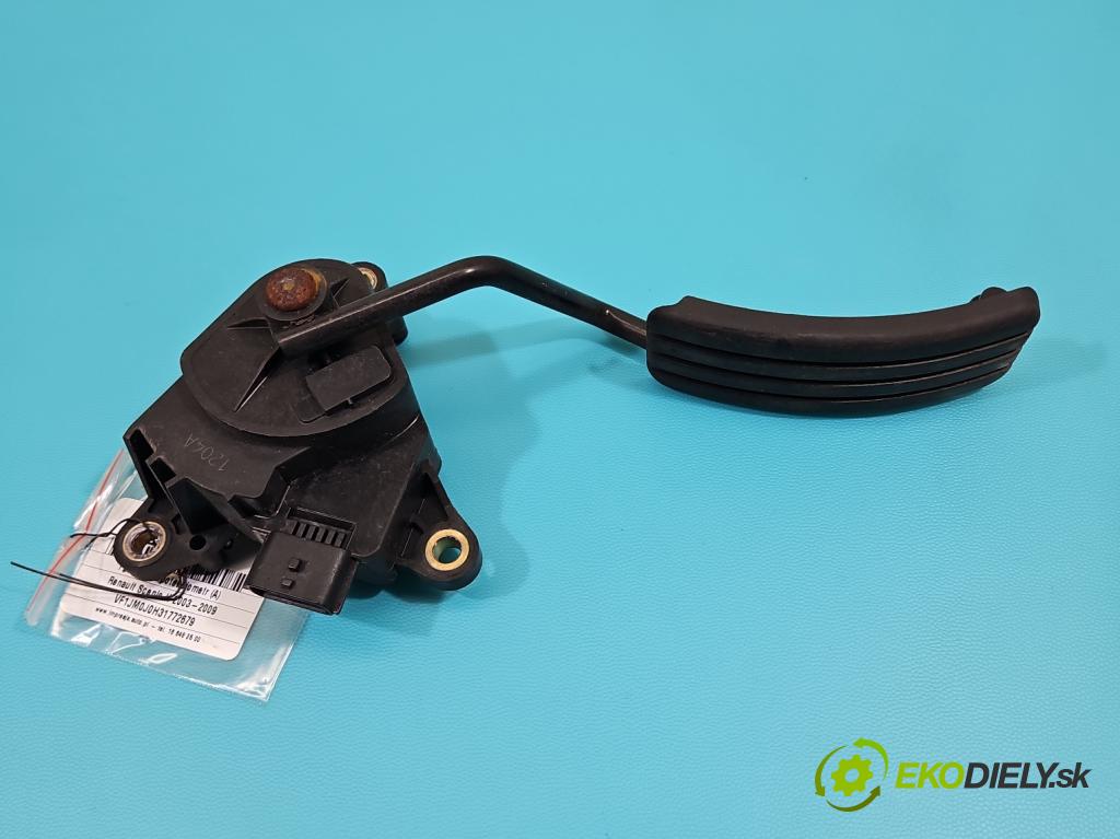 Renault Scenic II 2003-2009 1.6 16V 113 hp manual 83 kW 1598 cm3 5- pedal plyn: potenciometr: 8200159645