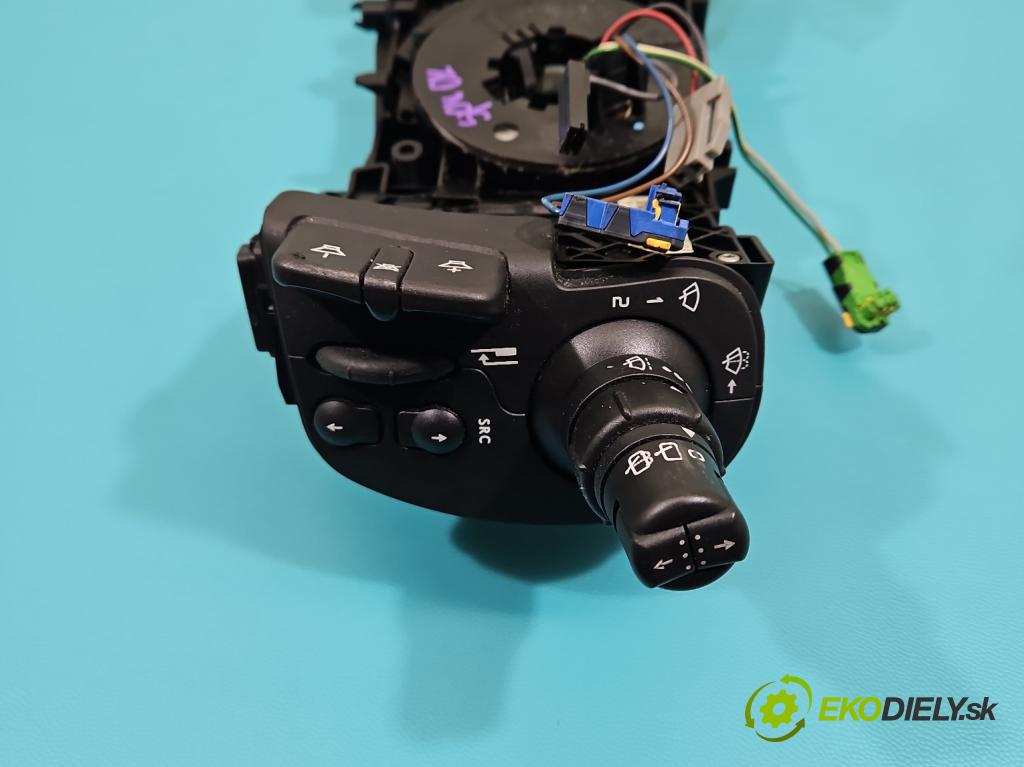 Renault Scenic II 2003-2009 1.6 16V 113 HP manual 83 kW 1598 cm3 5- prepínač komplex: 8200127727 (Prepínacie páčky pod volantom)