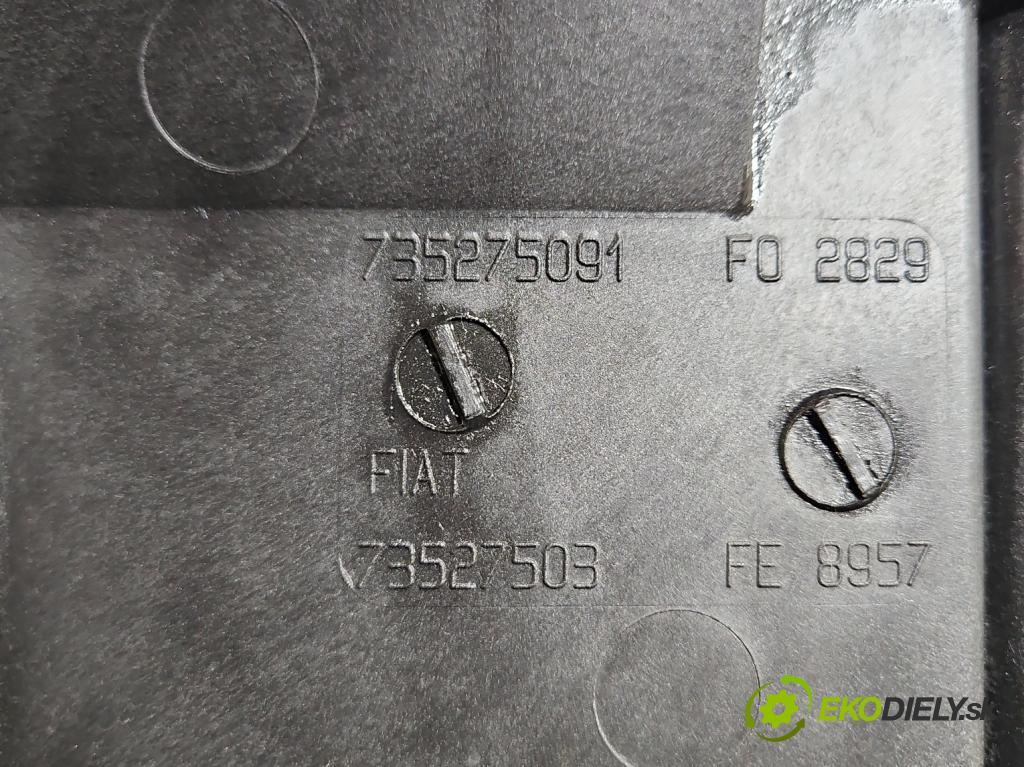 Fiat Punto II 1999-2010 1.2 16V 80 HP manual 59 kW 1242 cm3 5- obal filtra vzduchu 735275091 (Obal vzduchového filtra)