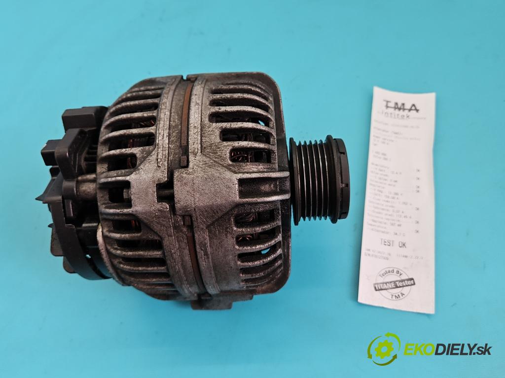 Volvo S60 I 2000-2010 2.4 20V 170 HP manual 125 kW 2435 cm3 4- Alternator 0124525014 (Alternátor)