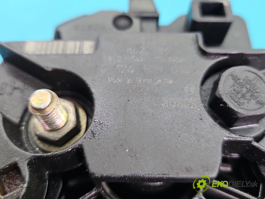 Volvo S60 I 2000-2010 2.4 20V 170 HP manual 125 kW 2435 cm3 4- Alternator 0124525014 (Alternátor)