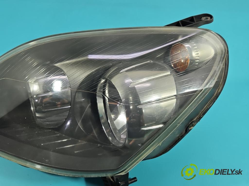 Opel Zafira B 2005-2014 1.9 cdti 120 HP manual 88 kW 1910 cm3 5- Reflektor: ľavý 0301214201 (Kľučka dverí ostatné)