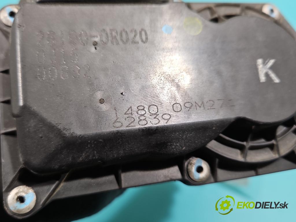 Toyota Avensis III T27 2009-2018 2.0 D4D 126 HP manual 93 kW 1998 cm3 5- klapka 26100-0R020 (Škrtiaca klapka)