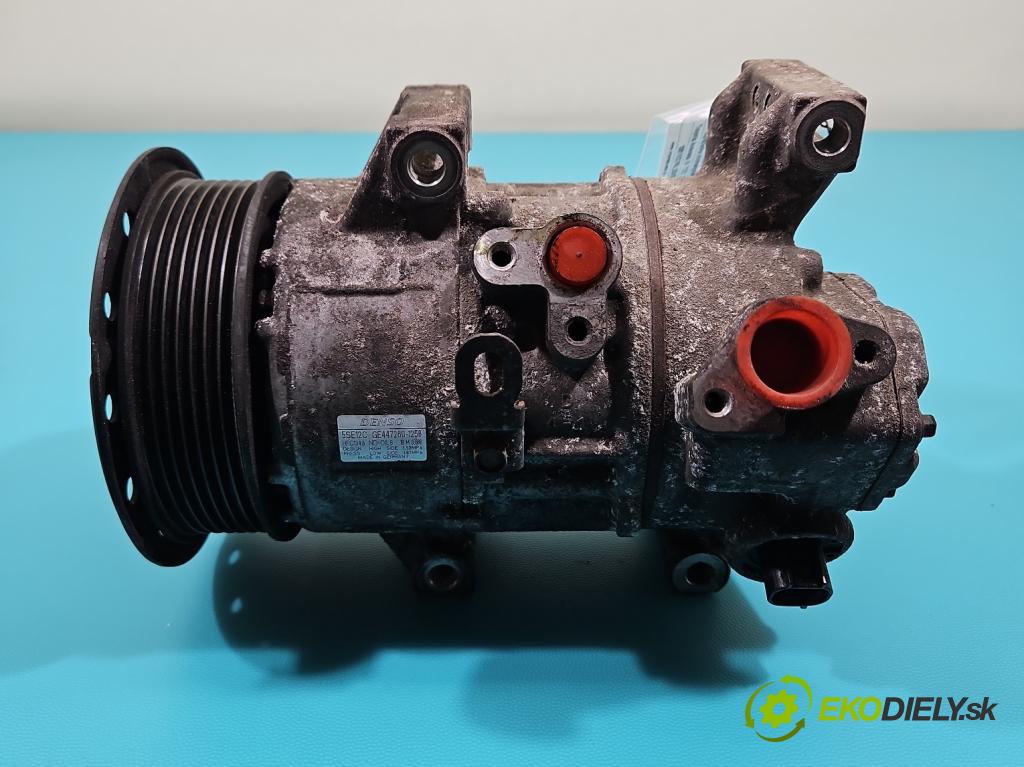 Toyota Avensis III T27 2009-2018 2.0 D4D 126 HP manual 93 kW 1998 cm3 5- Kompresor: klimatizácie 447260-1258 (Kompresor klimatizácie)