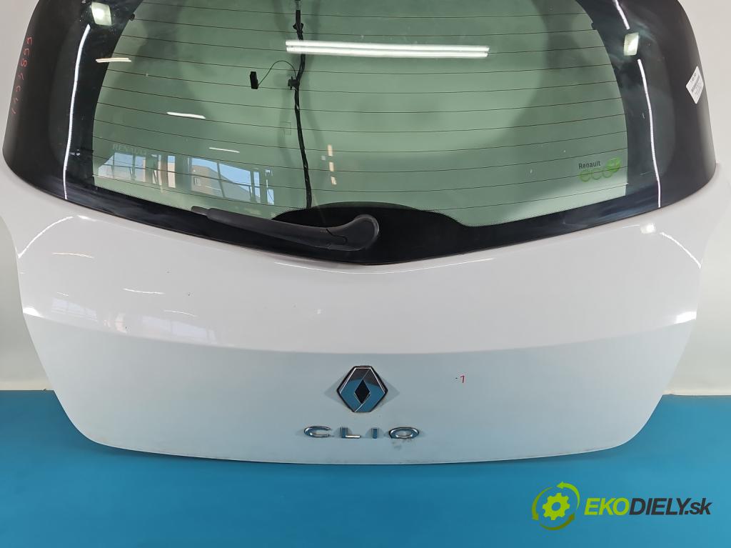 Renault Clio III 2005-2012 1.5 dci 68 hp manual 50 kW 1461 cm3 3- zadní kufrové dveře  (Zadní kapota (kufr))