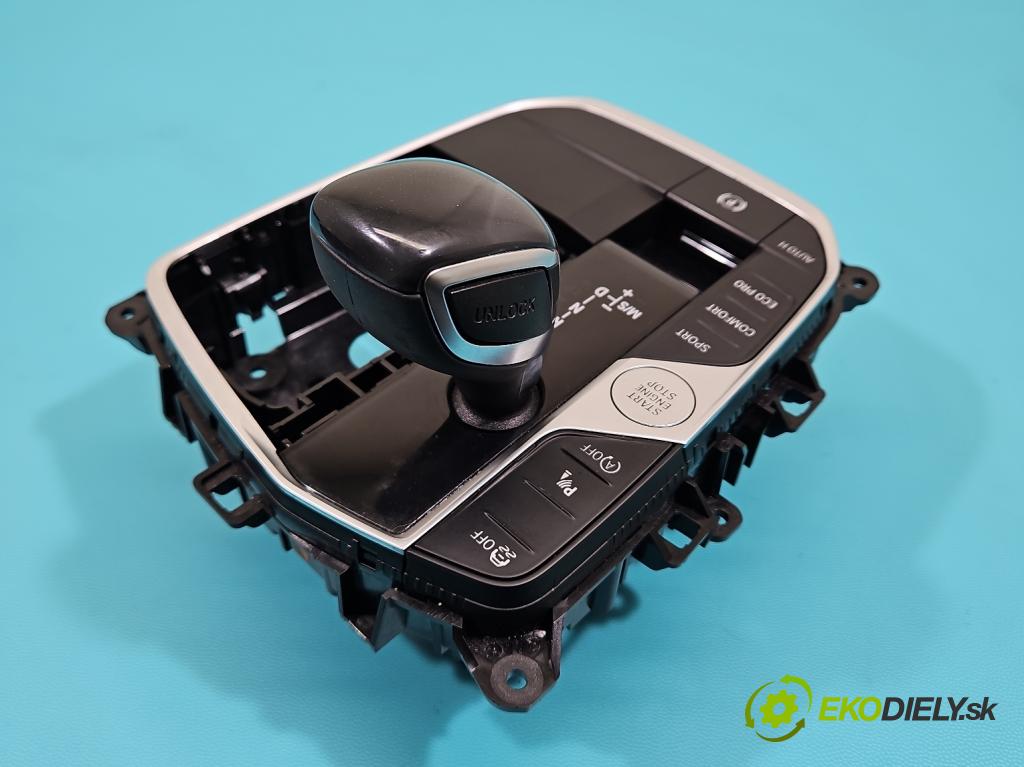 Bmw 3 G20 2018- 2.0 T 184hp automatic 135 kW 1998 cm3 4- Páka: Změny: stupeň,rýchlosť 9857492 (Rýchlostná páka (kulisa))