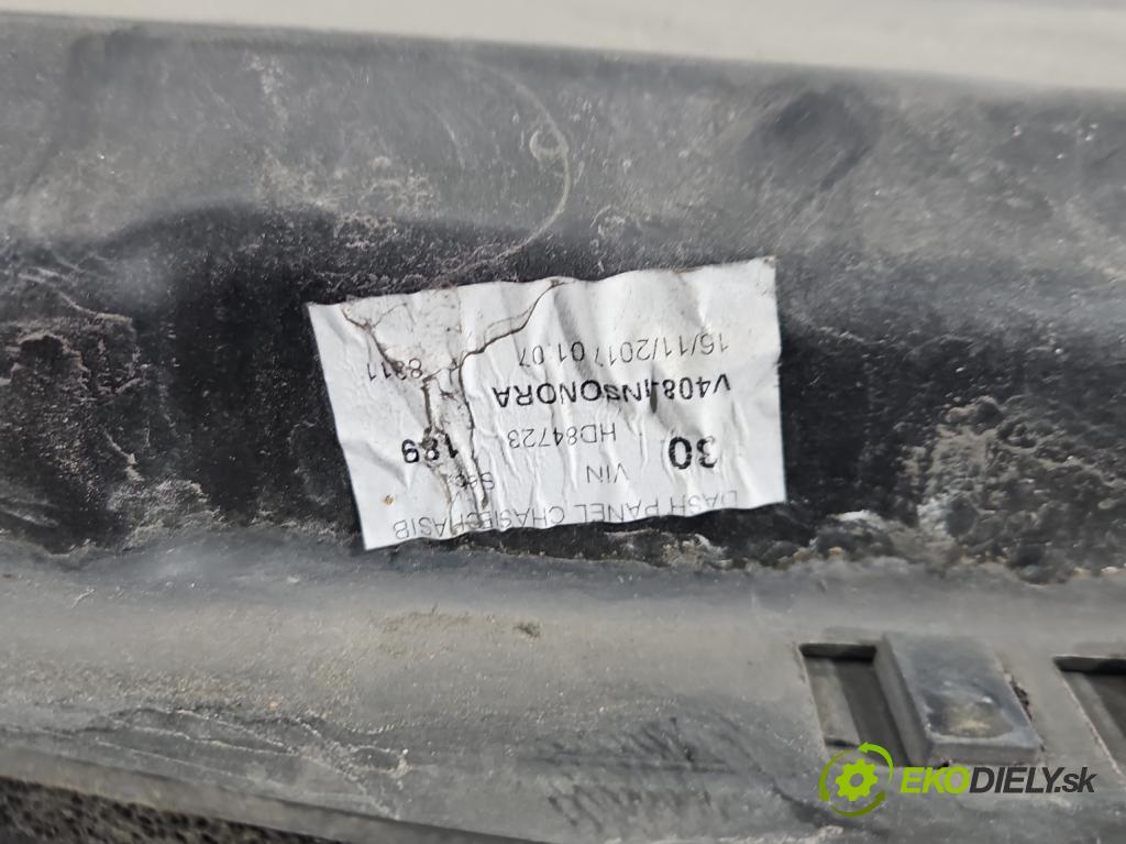 Ford Transit Connect II MK2 2012-2022 1.5 tdci 120 HP manual 88,2 kW 1499 cm3 5- torpédo DT11-V01492 (Torpédo (plast pod čelným sklom))