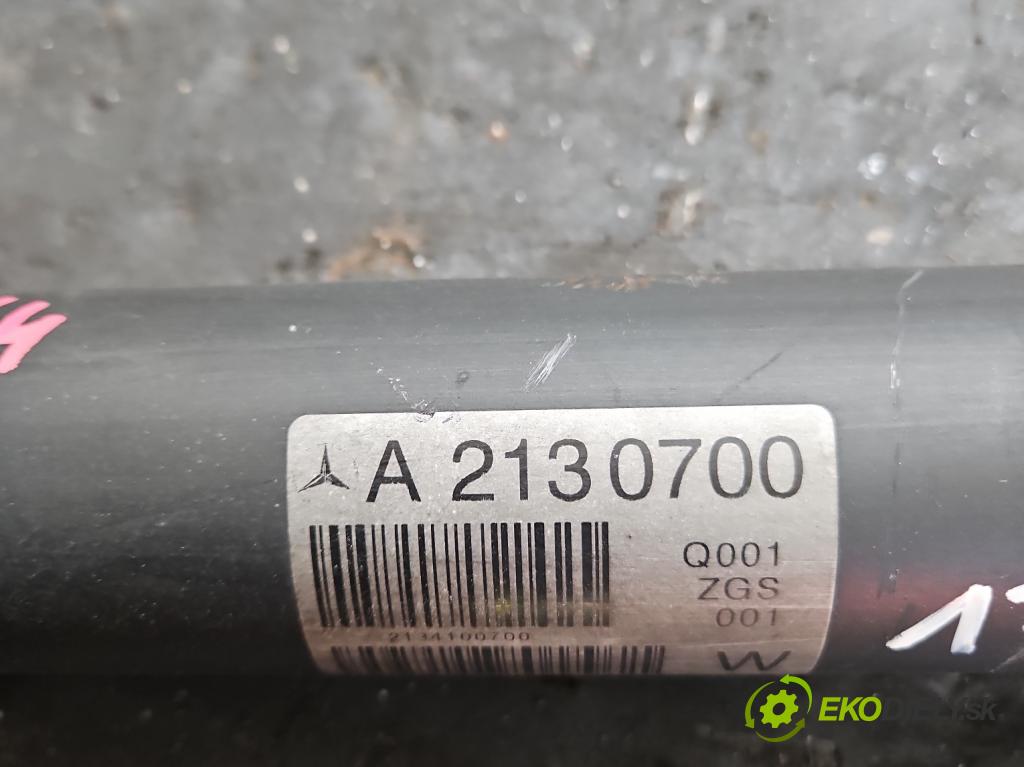 Mercedes E W213 2016-2023 2.0 CDI 194KM: automatic 143 kW 1950 cm3 5- Hřídel: zadné 2134100700 (Kardaňový hriadeľ)