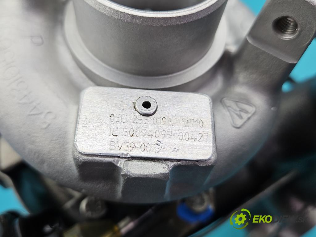 Vw Touran I 2003-2015 1.9 tdi (BLS) 105 hp manual 77 kW 1896 cm3 5- Turbodmychadlo repasováno BV39-0029