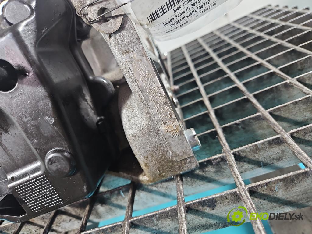 Skoda Fabia III 2014- 2021 1.2 TSI 90 HP manual 66 kW 1197 cm3 5- Blok motora CJZ (Blok motora)