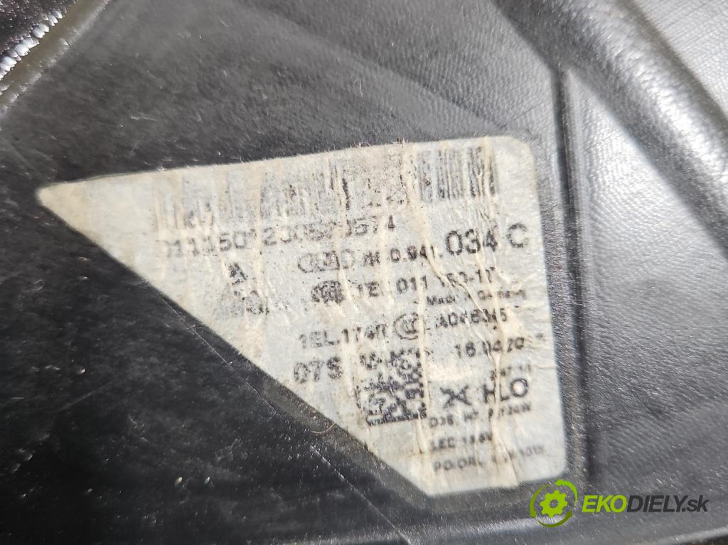 Audi A6 C7 2011-2018 3.0 TDI 313 HP automatic 230 kW 2967 cm3 5- Reflektor: pravý 4G0941034C (Svetlo predné pravé)