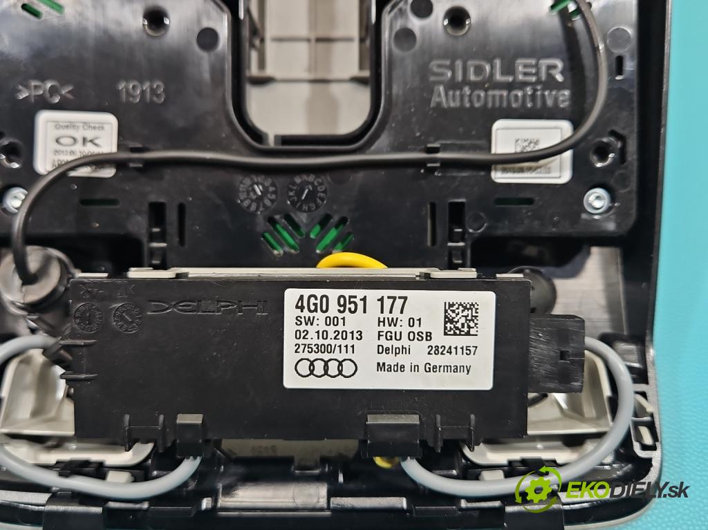 Audi A6 C7 2011-2018 3.0 TDI 313 hp automatic 230 kW 2967 cm3 5- světlo interiéru 4G0947135B