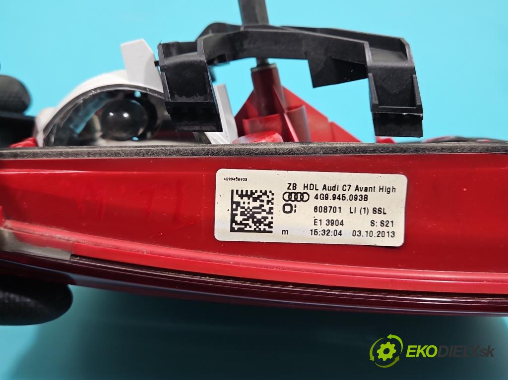 Audi A6 C7 2011-2018 3.0 TDI 313 hp automatic 230 kW 2967 cm3 5- světlo zadní levé 4G9945093B (Klika dveří ostatní)