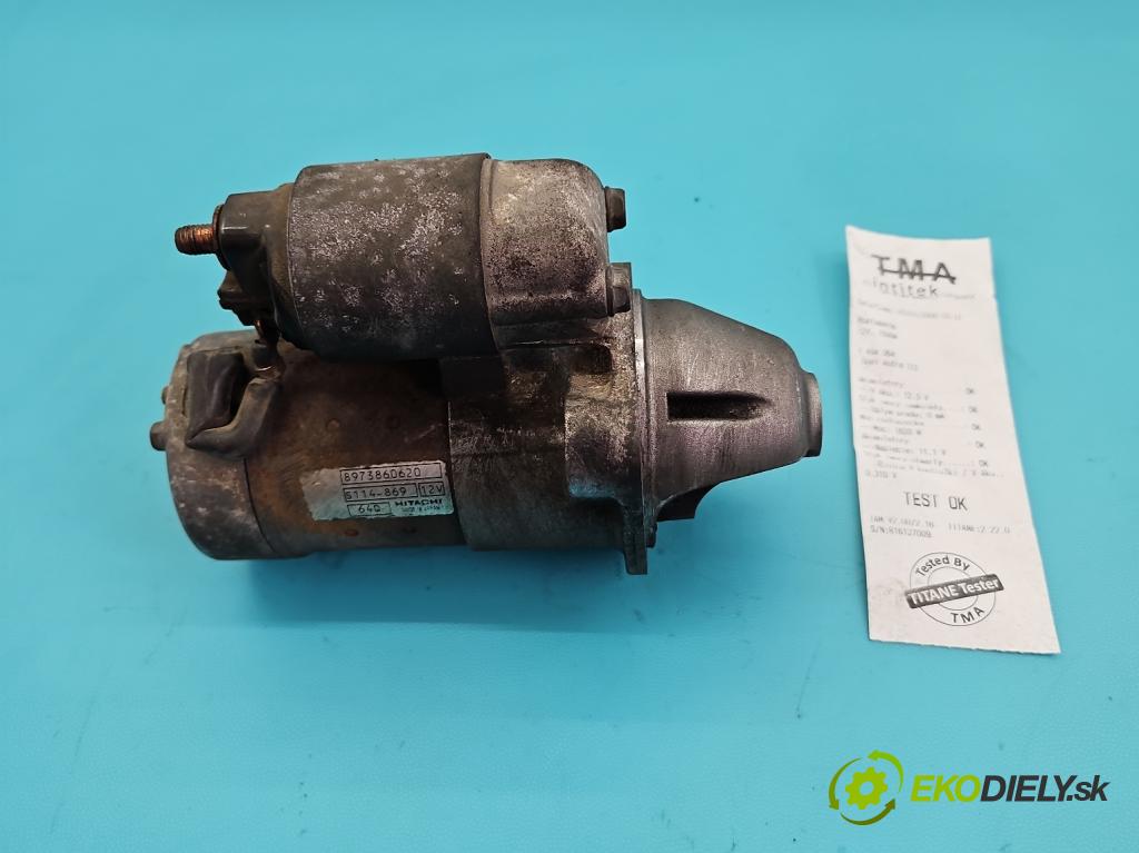 Opel Astra III 2004-2014 1.7 cdti 101 HP manual 74 kW 1686 cm3 5- štartér 8973860620 (Štartér)