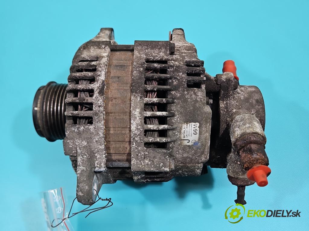 Opel Astra III 2004-2014 1.7 cdti 101 HP manual 74 kW 1686 cm3 5- Alternator 8973695072 (Alternátor)