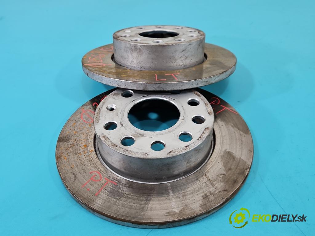 Vw Touran I 2003-2015 1.9 tdi (BLS) 105 HP manual 77 kW 1896 cm3 5- Štíty: brzdové zadné