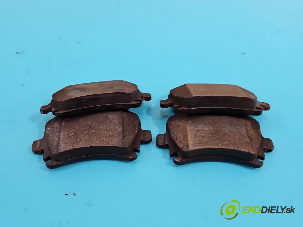 Vw Touran I 2003-2015 1.9 tdi (BLS) 105 HP manual 77 kW 1896 cm3 5- Štíty: brzdové zadné