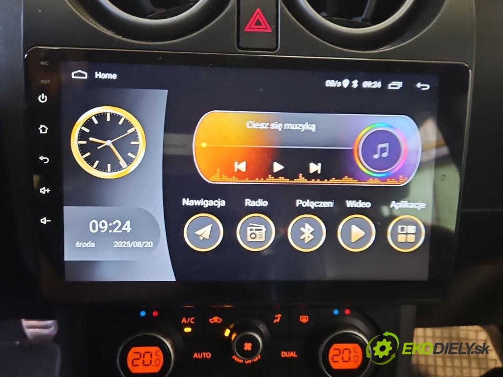 Nissan Qashqai I J10 2006-2013 1.5 dci 106 HP manual 78 kW 1461 cm3 5- Radio 