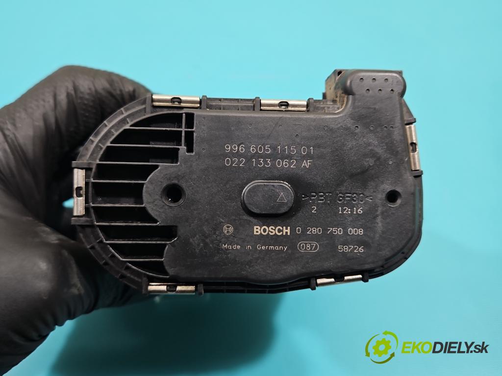 Porsche Cayenne I 2002-2010 3.2 V6 250 HP automatic 184 kW 3189 cm3 5- klapka 022133062AF (Škrtiaca klapka)