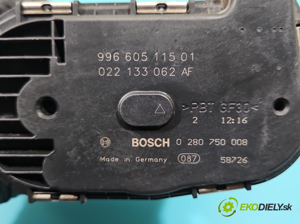 Porsche Cayenne I 2002-2010 3.2 V6 250 HP automatic 184 kW 3189 cm3 5- klapka 022133062AF (Škrtiaca klapka)