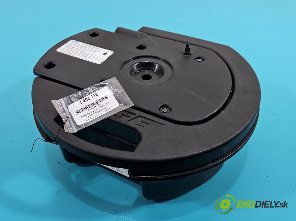 Nissan Qashqai I J10 2006-2013 1.5 dci 106 hp manual 78 kW 1461 cm3 5- Subwoofer: 28170-JD65A (Audio zařízení)